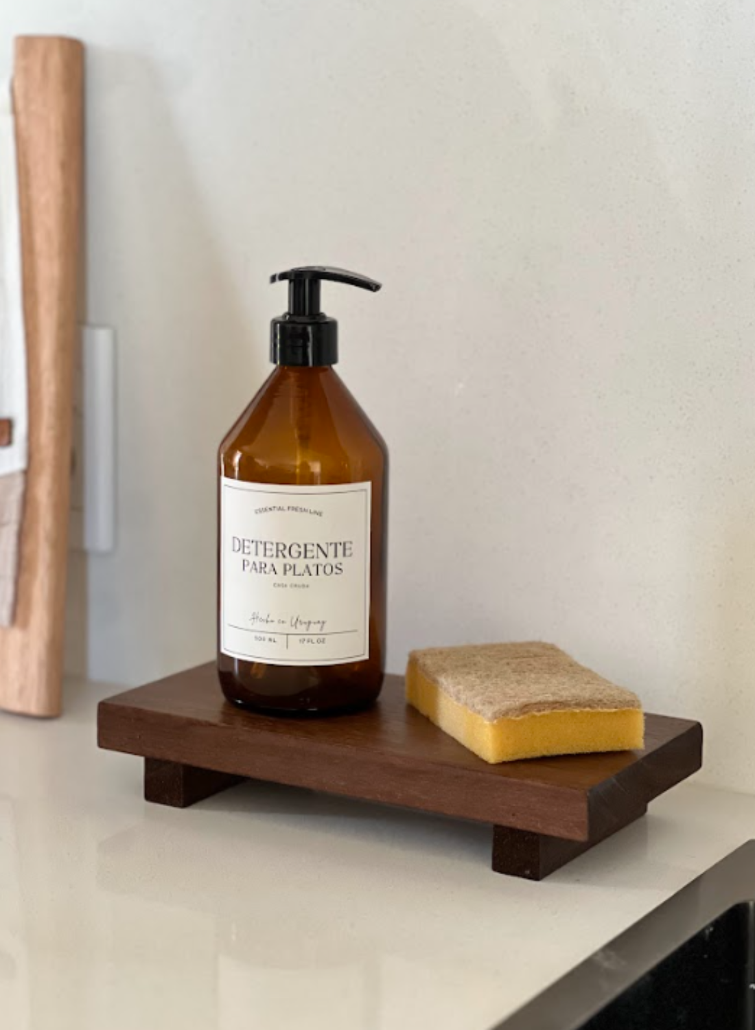 Frasco de vidrio para Detergente