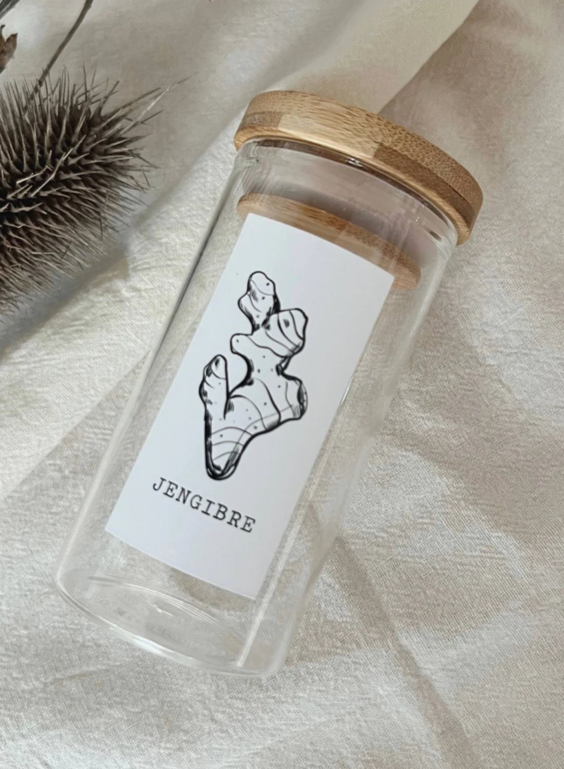 Frasco condimento Jengibre