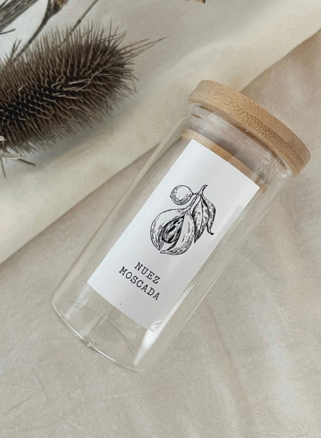Frasco condimento Nuez Moscada
