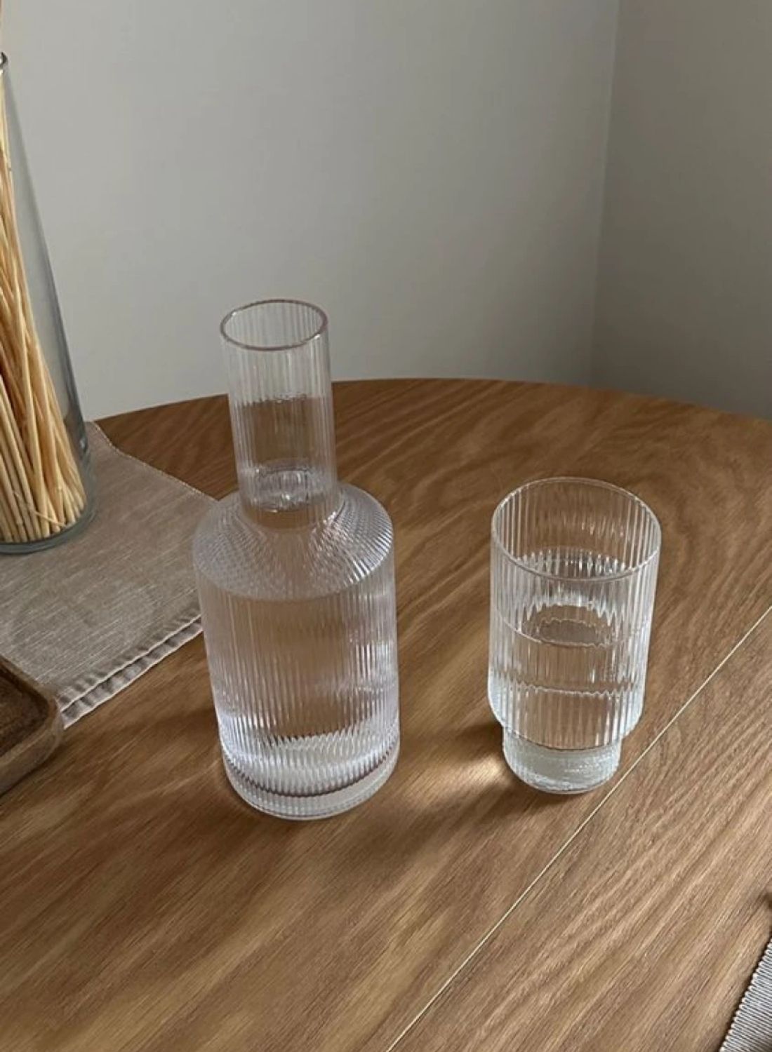 Botella de vidrio Ondas 1L